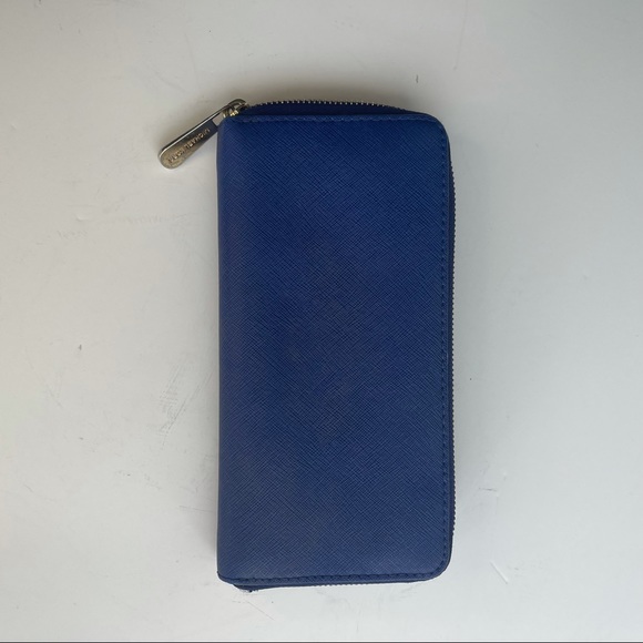 Michael kors women wallet medium size blue color - Picture 5 of 10